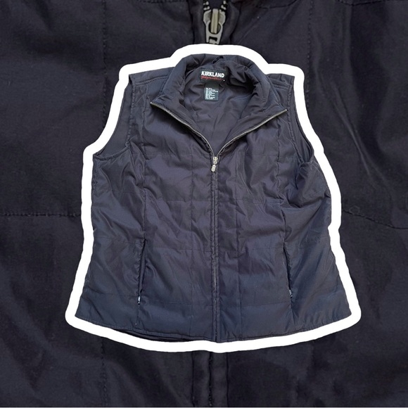 Kirkland Signature Other - Black Kirkland signature zip up vest with pockets